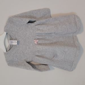 Carters 9M Grey Sweater Dress